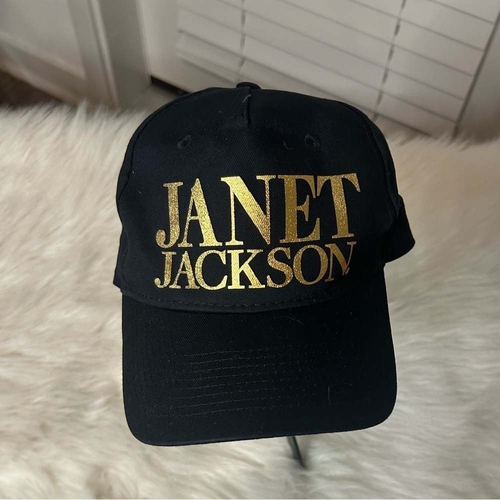 Janet Jackson Lifetime A&E Documentary promo Dad Hat Black Cap OSFA Unisex